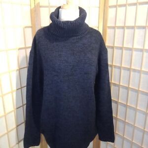 Lumiere Med Oversized Turtleneck Sweater